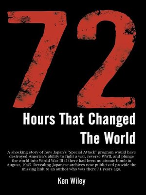 cover image of 72 Hours That Changed the World
